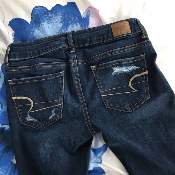 ❌ SOLD - AE Destroyed Jeggings - Picture 3 of 6